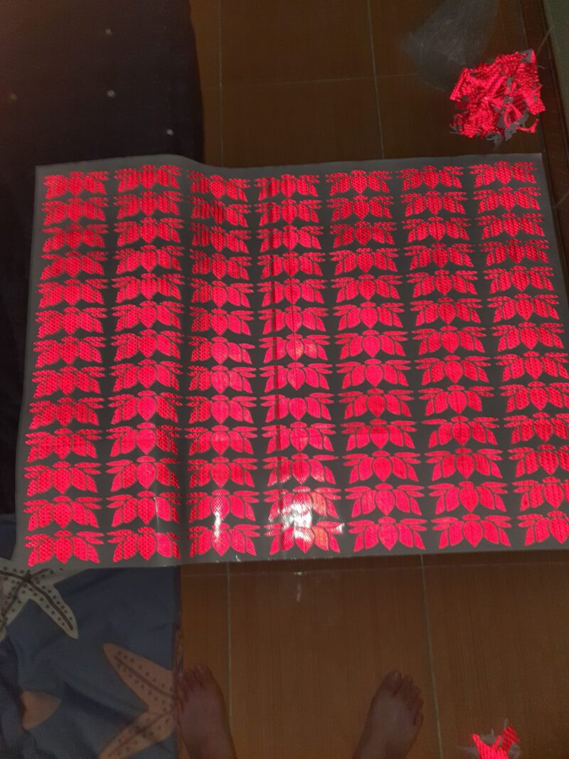 cắt decal phản quang