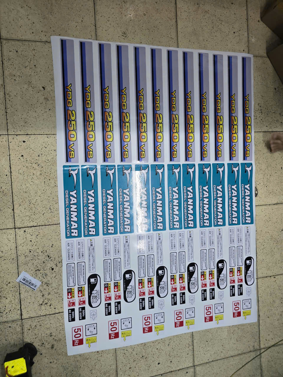 In decal theo yêu cầu giá rẻ lấy liền tại TPHCM decal may phat dien