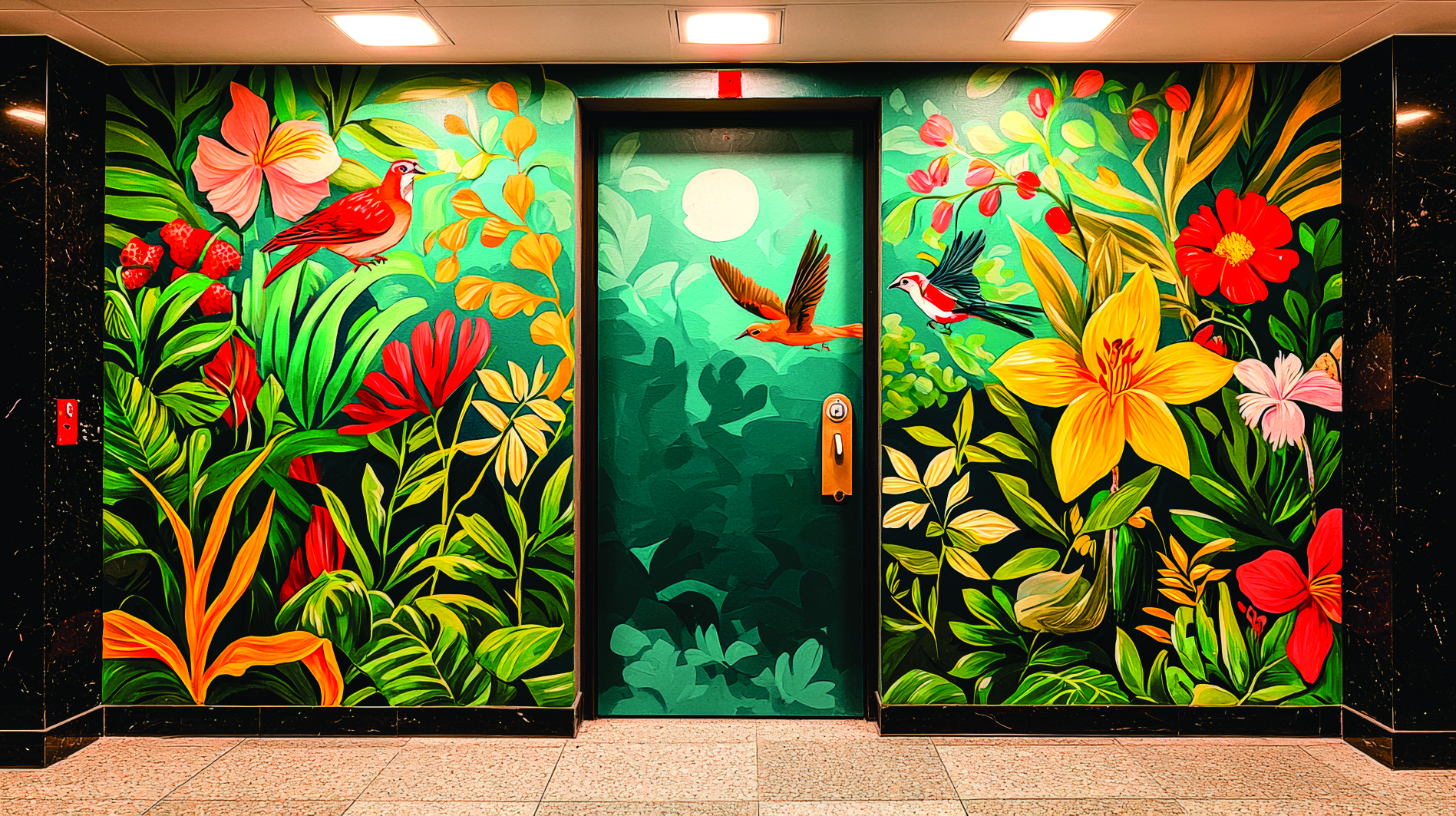 in decal dán tường in decal dan tuong mau 10