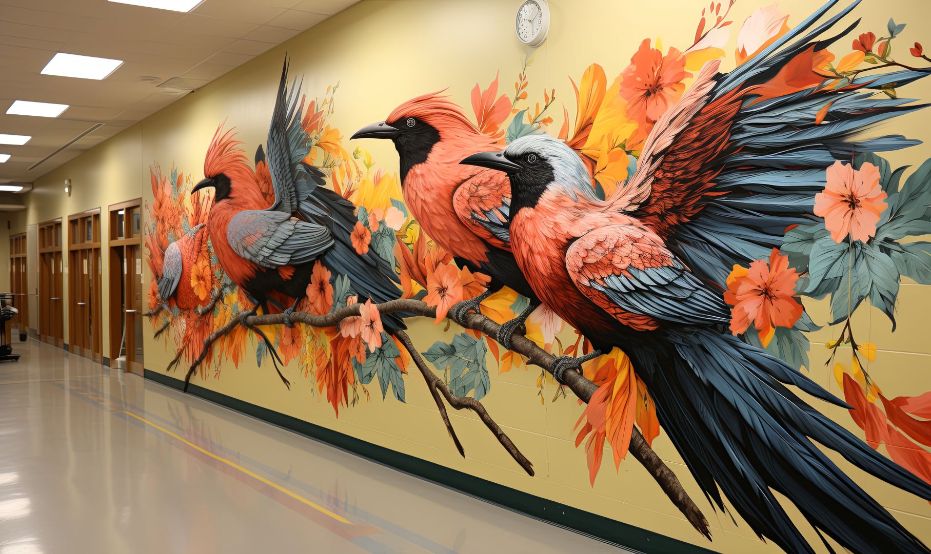 in decal dán tường in decal dan tuong mau 11