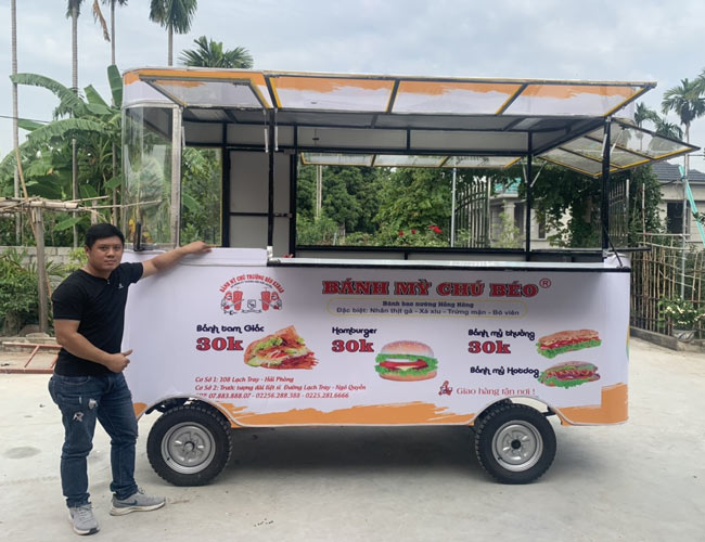 Cách chọn in decal dán xe bánh mì hiệu quả