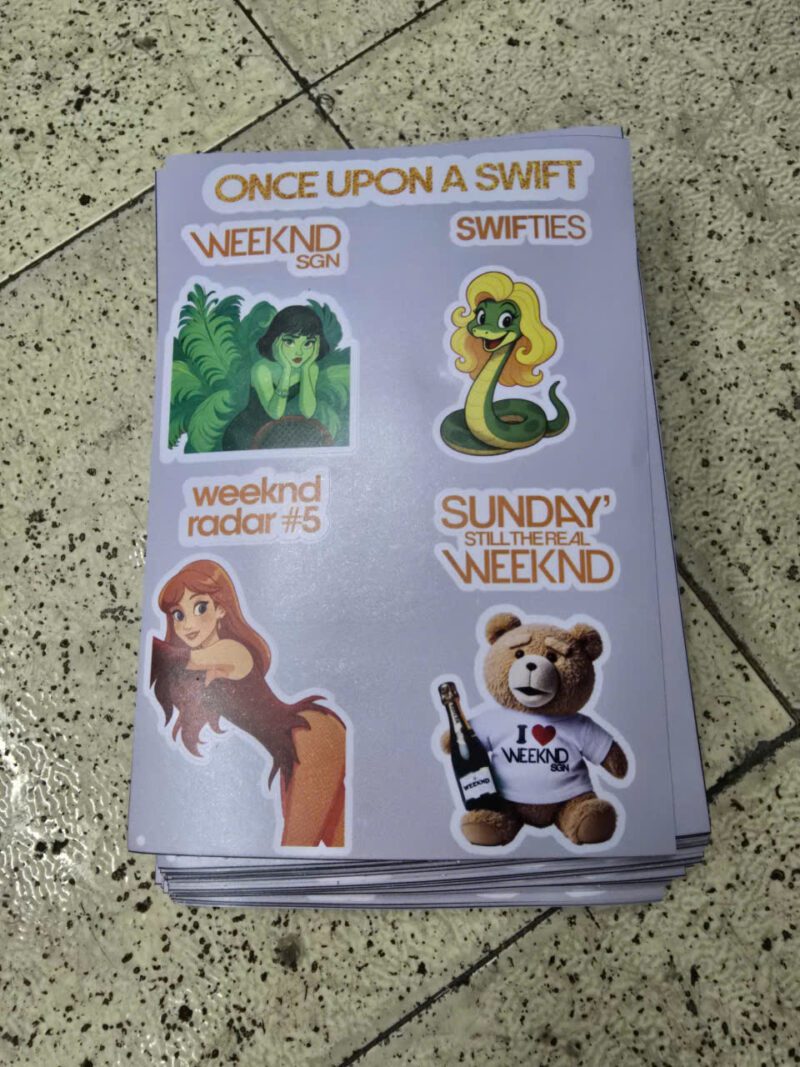 in sticker A5 mẫu 1