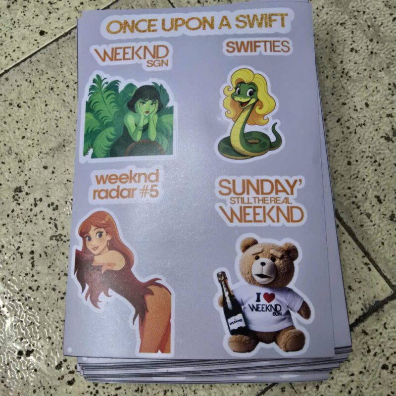 in sticker A5 mẫu 1