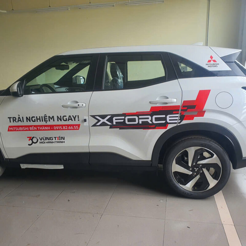 in decal dán xe ô tô mẫu 14
