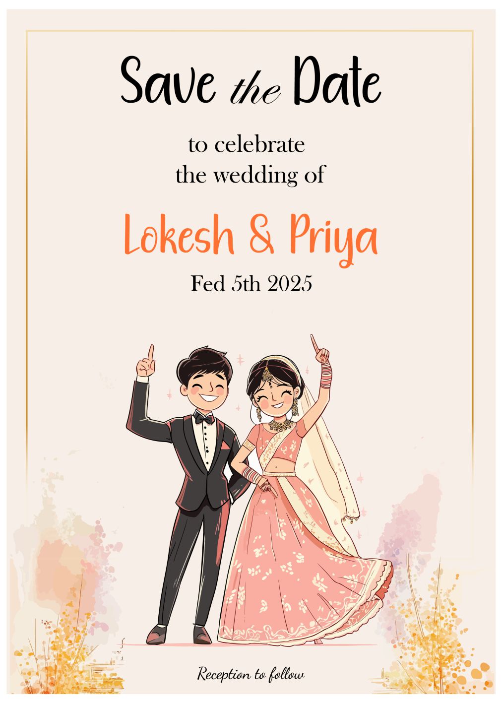 bảng tên đám cưới mẫu 620