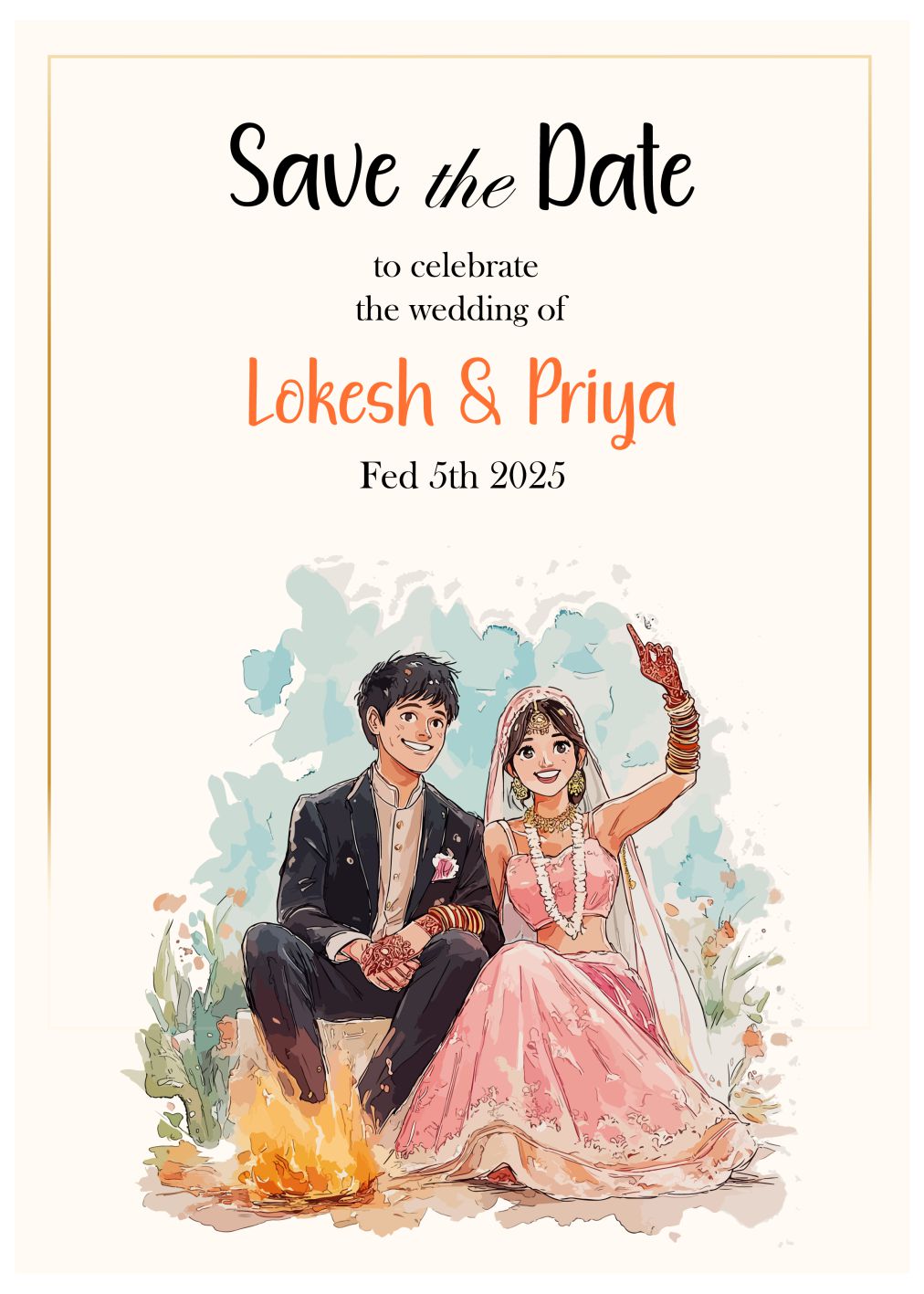 bảng tên đám cưới mẫu 623