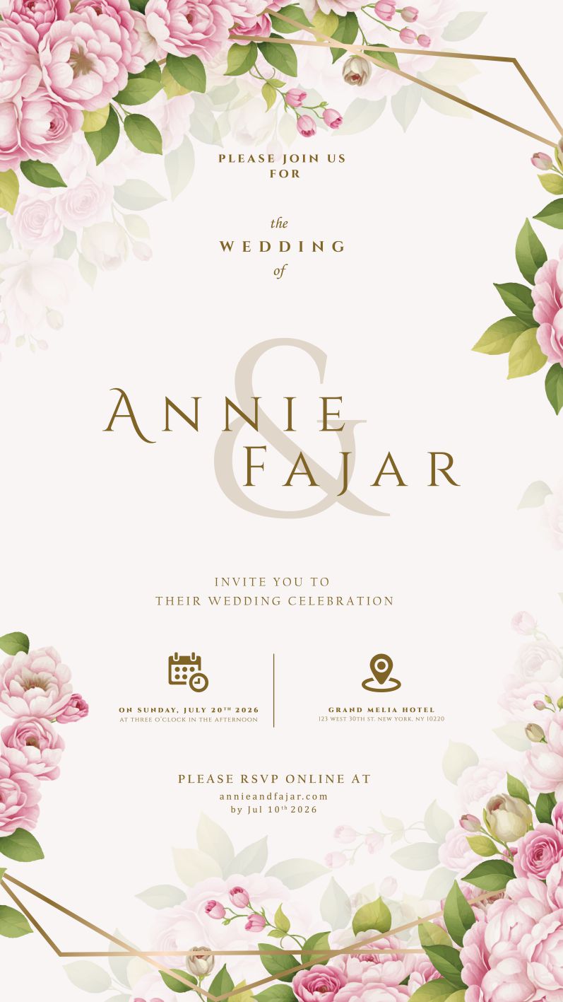 bảng tên đám cưới mẫu 675