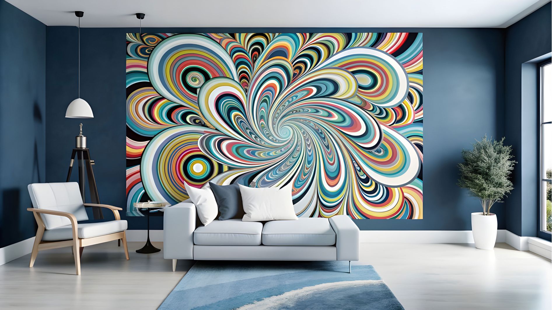 in decal dán tường mẫu 10