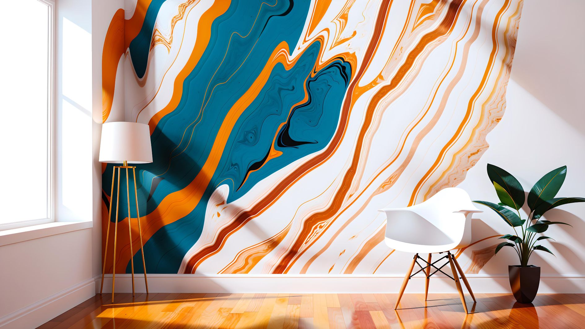 in decal dán tường mẫu 13