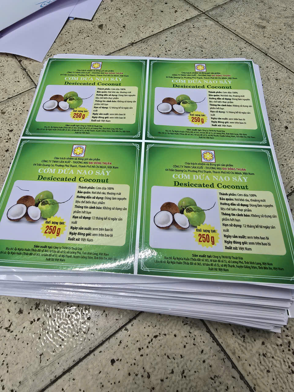 in tem nhãn mẫu 16