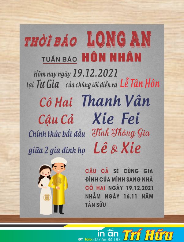 bảng tên đám cưới mẫu 32