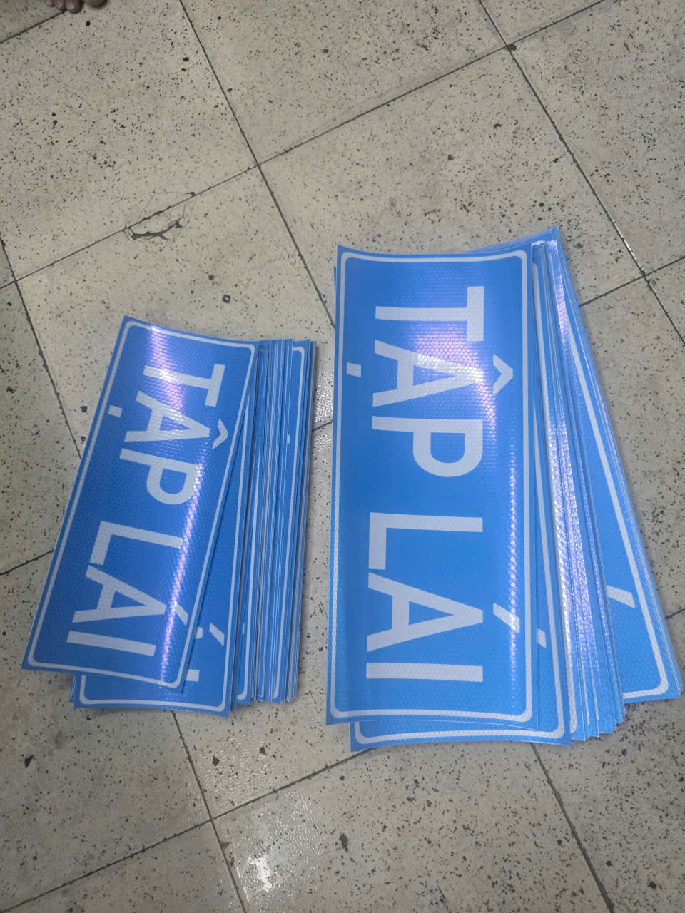 decal xe tập lái mới decal xe tap lai moi 1